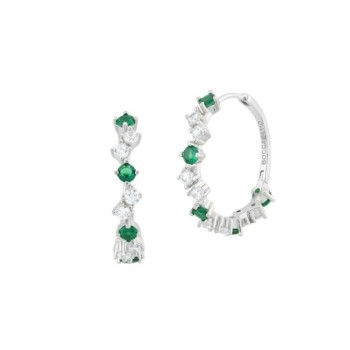 ORECCHINI IN ARGENTO E ZIRC. MOD. OR897V [3fb258e7]