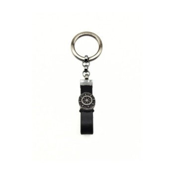 P.CHIAVI TIMONE IN ACCIAIO E PELLE MOD. PCH00402 [8048fe81]