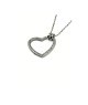 PENDENTE ACCIAIO CUORE E ZIRC. MOD. PDD00264B [5505583f]