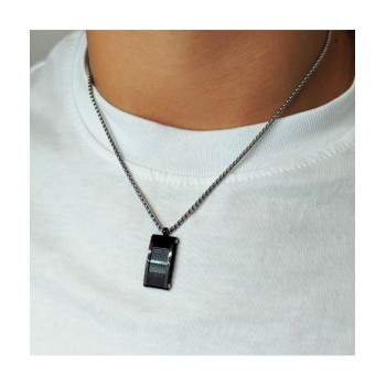 PD. ACCIAIO E CARBONIO RETTANGOLARE mod. PDU00283 [9f6fde17]