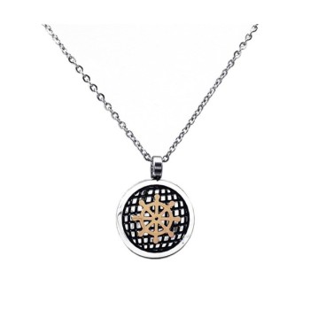 pendente con tondo acciaio mod.pdu00307 [f689d2fd]