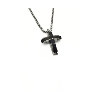 PD. ACCIAIO CON CROCE BICOLOR MOD.PDU00511 [cfe4c589]