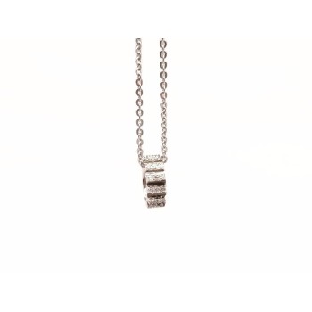 Pendente Tondo in Argento Mod.PESW1085 [2a68fbe5]