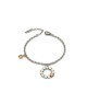 BRACCIALE IN ACCIAIO ROSATO CON STELLE MOD. PF/BR78 [09f3eab3]