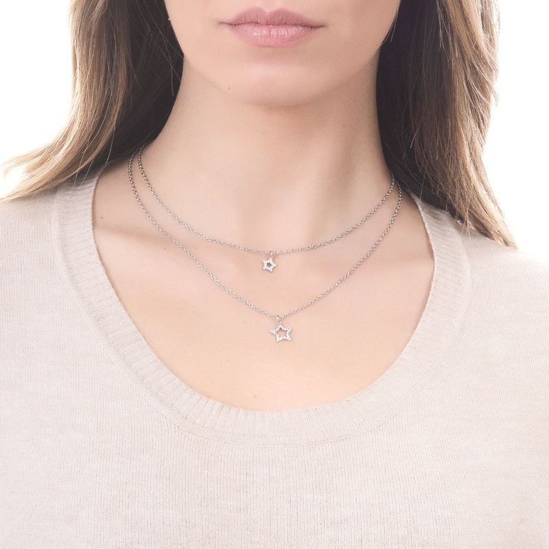 COLLANA IN ACCIAIO COLL.PORTAMI MOD. PF/GR64 [a1c838f8]