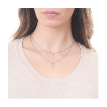 COLLANA IN ACCIAIO COLL.PORTAMI MOD. PF/GR65 [2caf35b1]