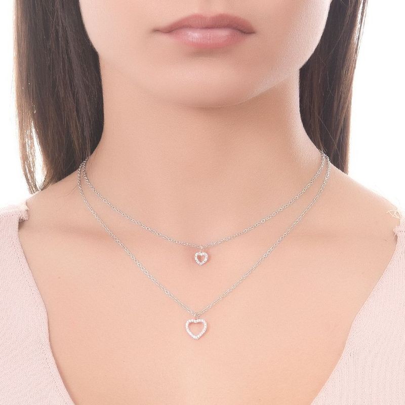 COLLANA IN ACCIAIO COLL.PORTAMI MOD. PF/GR66 [bb07226a]