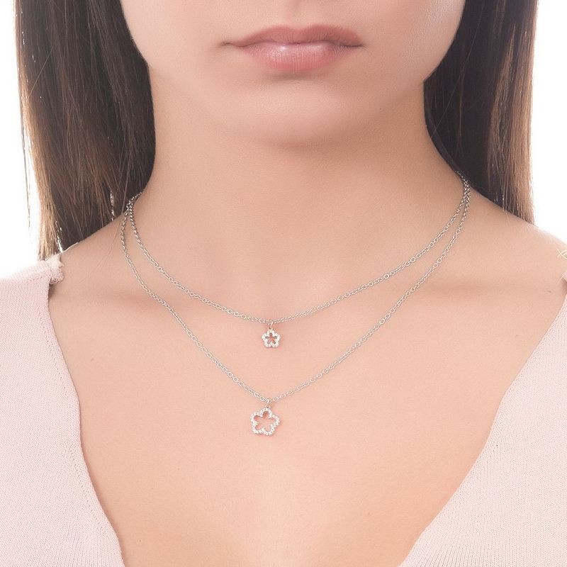 COLLANA IN ACCIAIO COLL.PORTAMI MOD. PF/GR68 [244c2599]