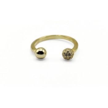 AN. 2 PALLINE REGOLABILE IN ARG E ZIRCONI MOD. R1691 [bb5a75f2]