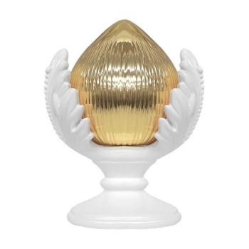 Pomo Oro Base Bianca, Mod. R17402/2ORO [4ea5c7ba]