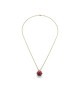 COLLANA CON MINA BORDEAUX IN BRONZO MOD. 2698 [beb6cc33]