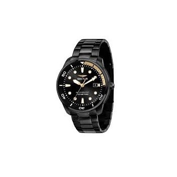 OROLOGIO SECTOR UOMO ACCIAIO NERO MOD R3253102027 [694eaad0]