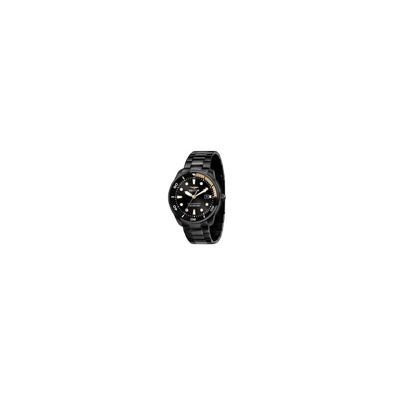 OROLOGIO SECTOR UOMO ACCIAIO NERO MOD R3253102027 [694eaad0]