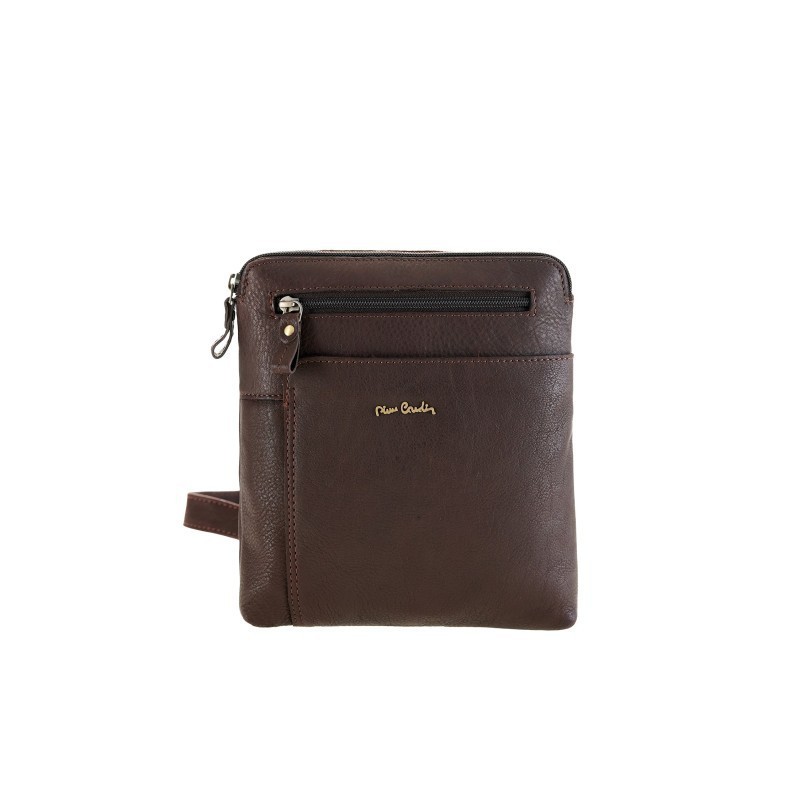 BORSA A TRACOLLA VERA PELLE MULTITASCA PIERRE CARDIN MOD. 10423 TILAK112 [71a9ce5f]