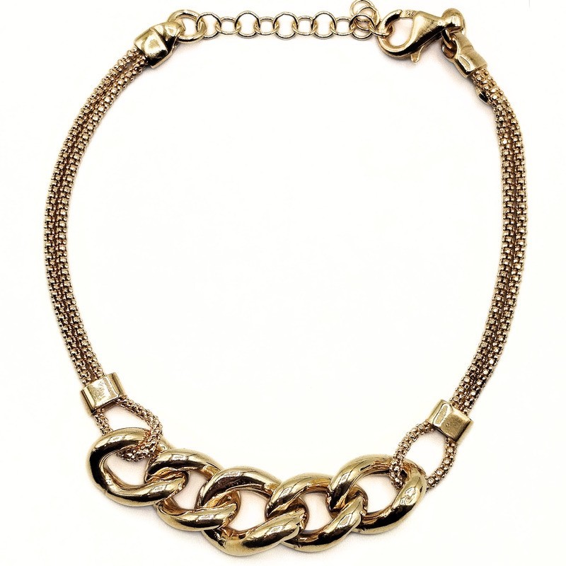 BR. IN ARG 2 FILI FOPE E INTRECCIO CENTRALE MOD. SSBR014 [7d8680cb]