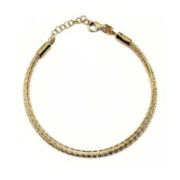 BR. RIGIDO MULTIFILO IN ARGENTO MOD. SSBR15 [95954df8]