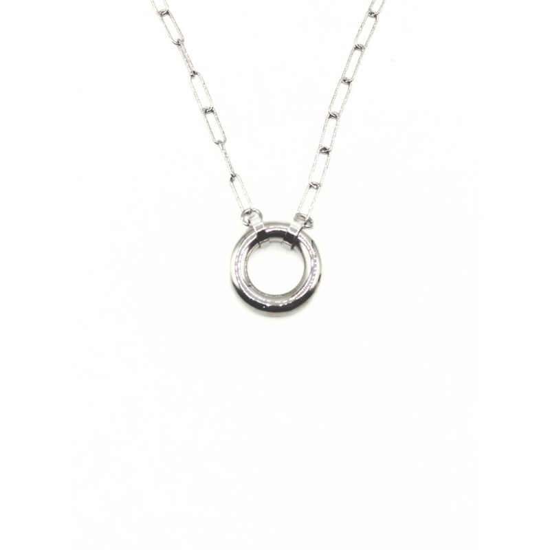 CL. IN ARG CATENA E CERCHIO BOMBATO LUCIDO MOD. SSCL014A [f84c7d6d]