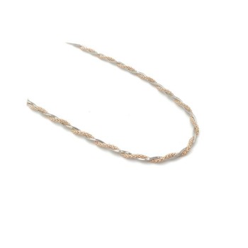 Collana con intreccio in argento Mod. SSCL13 [52d97e75]