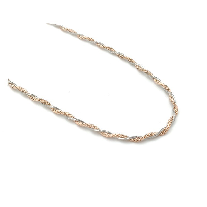 Collana con intreccio in argento Mod. SSCL13 [52d97e75]