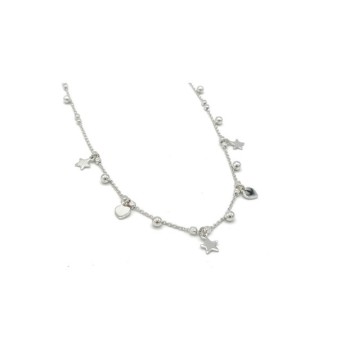 Collana cuori e stelle in argento Mod. SSCL15C [78638200]