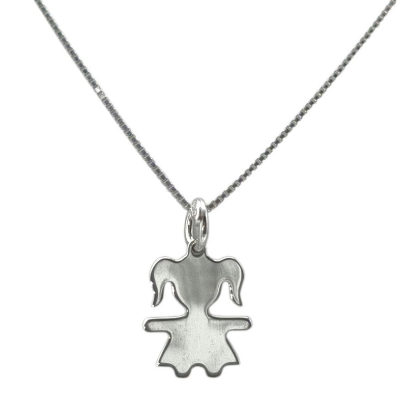 pendente con bimba/o argento mod.sspd090 [92d31142]