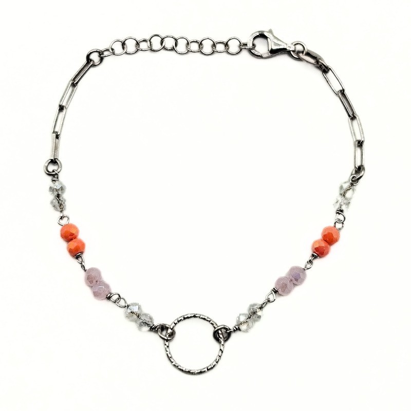 BR. C/PERLINE SFACCETTATE IN ARG. MOD. STBR60 [9b9f0de8]