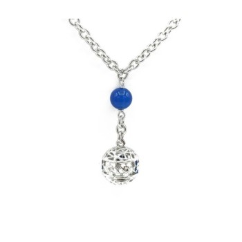 pendente acciaio pietre mod.steel pend20 [fe680f53]