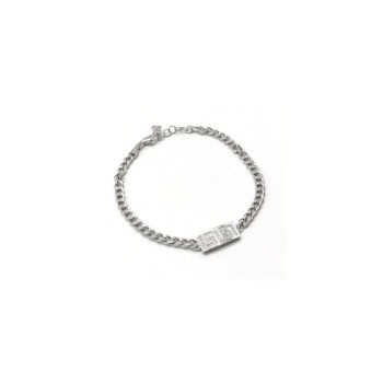 Bracciale con Piastra in Argento Mod.TGHBR12B [fdb1fede]