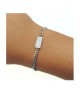 Bracciale con Piastra in Argento Mod.TGHBR12B [2497bdd3]