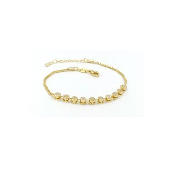 Bracciale con tondi in argento Mod. TGHBR1505 [933986a6]