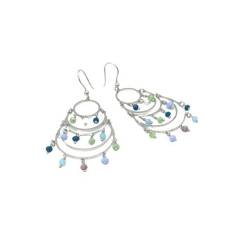 Orecchini Batu pietre e argento Mod. TGHOR15 [8c1b456e]