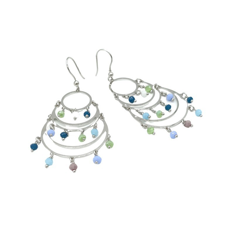 Orecchini Batu pietre e argento Mod. TGHOR15 [8c1b456e]