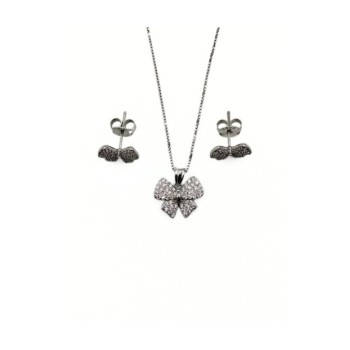 PARURE FIOCCO IN ARGENTO C/ZQ MOD. TGHSET7512 [37c20ce5]