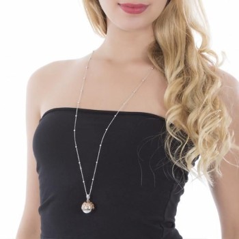 COLLANA C/BOULES SONORA COLL. ANGELOMIO MOD. TR/GR03 [fea41896]