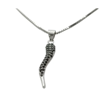 pendente cornetto argento mod.ts142934 [a5f6164d]