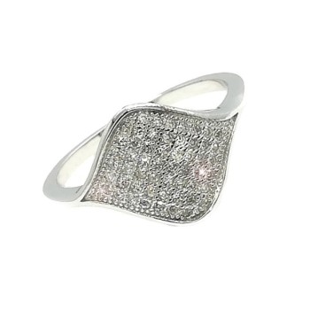 anello fantasia pavè argento mod.ts40982 [83b4d8e5]