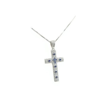 Pendente Croce in Argento Mod.TS43376 [a4b35b70]