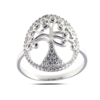 anello argento albero della vita mod.45931 [8c0d472e]