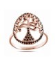 anello argento albero della vita mod.45931 [552b0423]