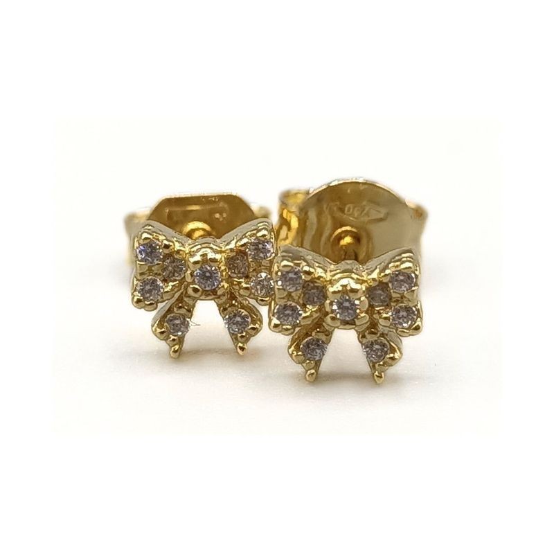 Orecchini fiocchetti in oro mod.uor11-48 [3fe11c70]