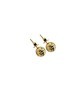 OR. PALLINA SFACCETTATA ORO GIALLO 18KT MOD. UORM35-104A [f034a1a0]