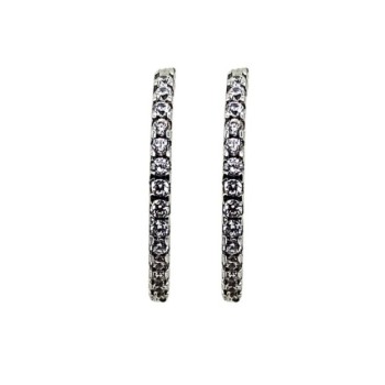 OR. CERCHIO IN ORO BIANCO 18 KT MOD. UORM35-133 [7f9da624]