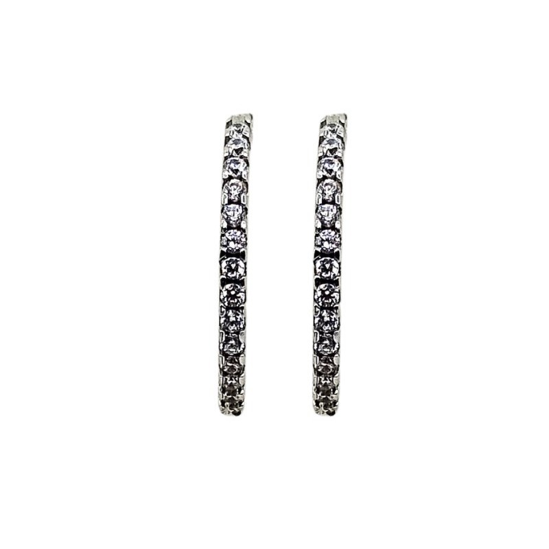 OR. CERCHIO IN ORO BIANCO 18 KT MOD. UORM35-133 [7f9da624]