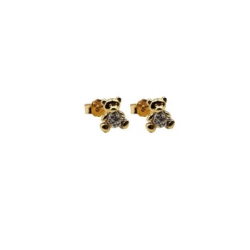 OR.BOTTONCINI ORSETTO IN ORO 18KT MOD. UORM575-76 [aad493da]