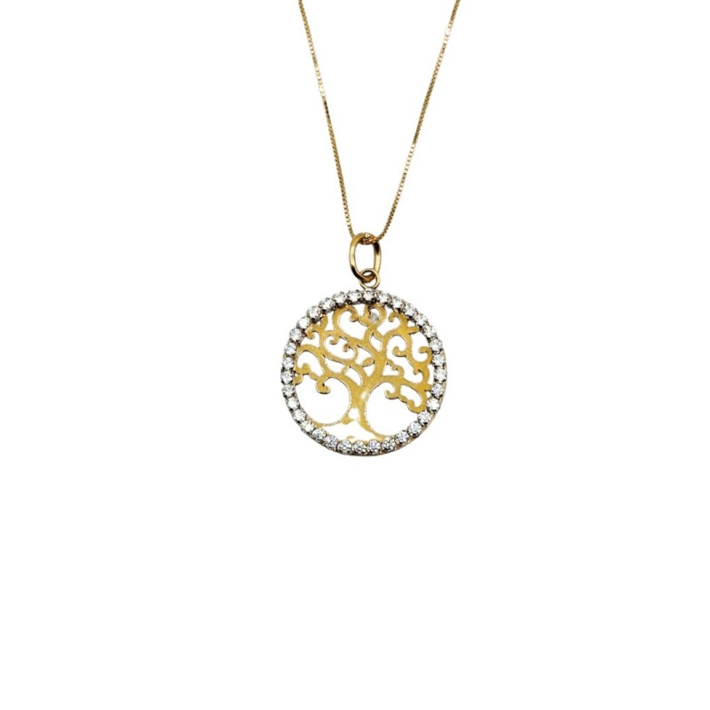 PD. ALBERO VITA IN ORO 18KT C/VENEZIANA MOD. UPDM4-70 [57454c31]