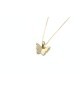 PARURE FARFALLA IN ORO E ZIRCONI MOD. UPRM8-93 [c062f95c]