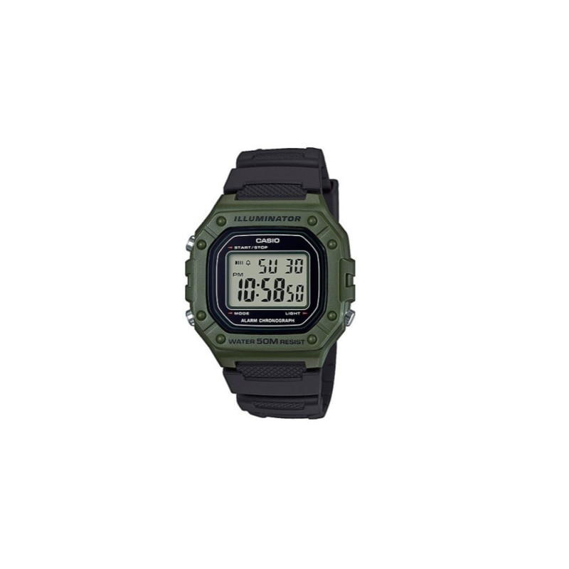 OROLOGIO DIGITALE CASIO MOD. W-218H-3AVDF [3552de89]