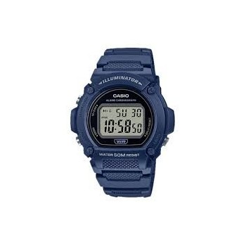 OROLOGIO CASIO IN GOMMA BLU MOD. W-219H-2AVDF [05be424f]