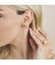 Orecchini metallo e cristallo mod. XOR723DP [56593c93]