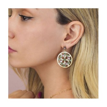 ORECCHINI  CON CRISTALLI SWAROVSKY MOD. XOR735D [54eb0455]